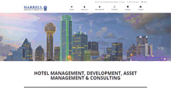 Desktop Screenshot of harrellhospitality.com